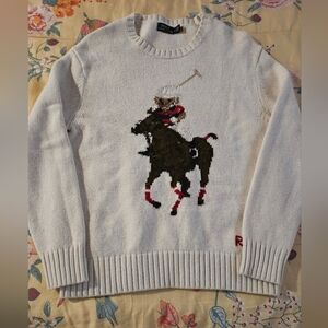 Ralph Lauren Cream Knit Sweater